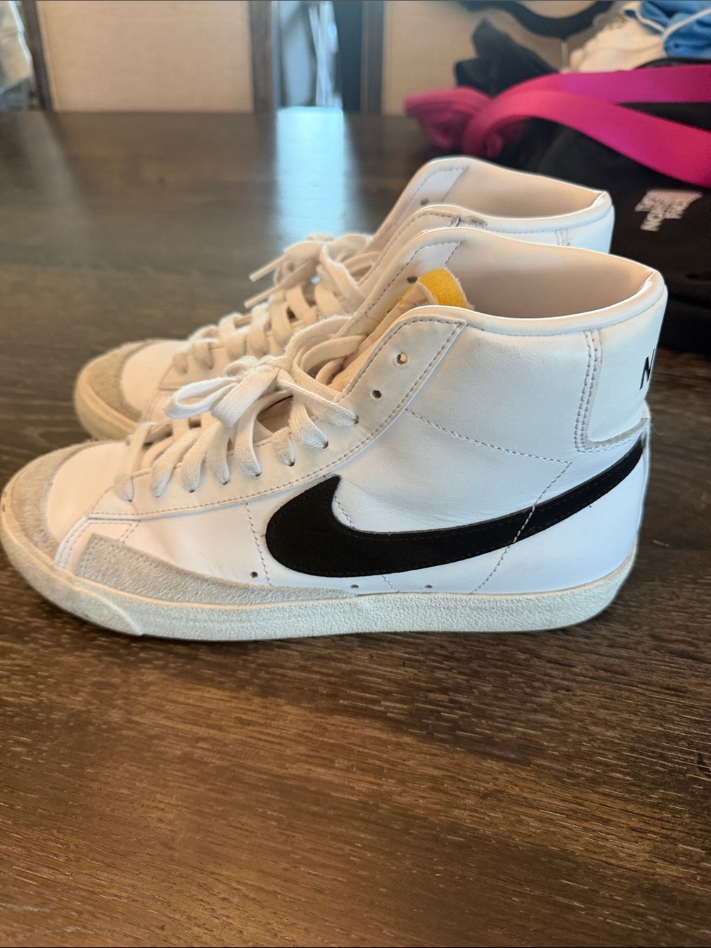 Nike Women’s White High-Top Blazers Sneakers-Size 10